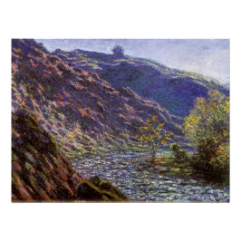 Petite Creuse, Sonnenlicht von Claude Monet Poster
