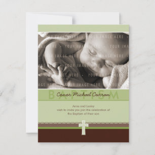 PETITE FOTO CHRISTENING ERSUCHT: EINLADUNG