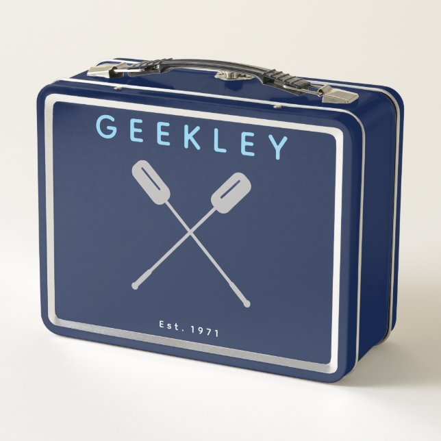  petite valise GEEKLEY Metall Brotdose (Rückseite)