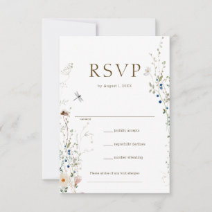 Petite Wildblume Wedding RSVP
