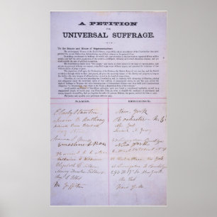 Petition für universelles poster