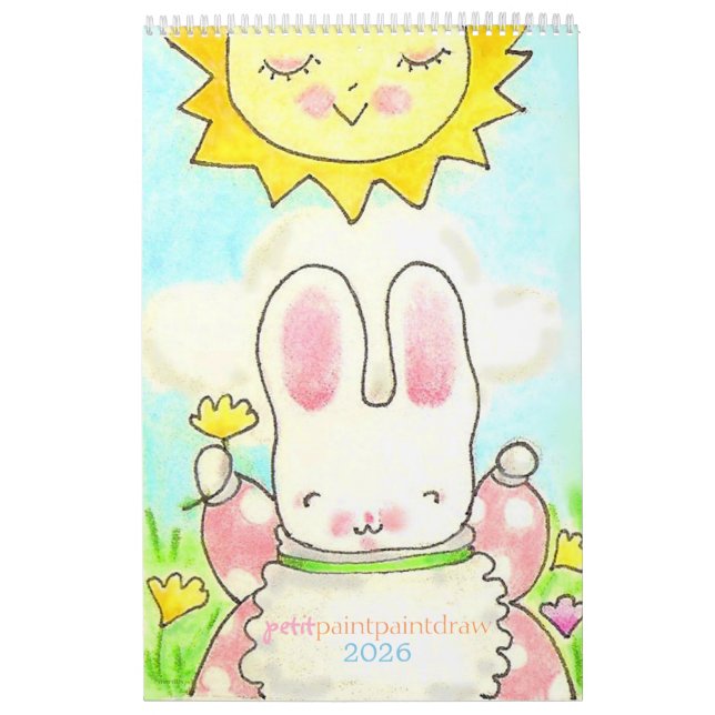 petitpaintpaintziehung Kalender 2026 (Titelbild)