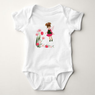 PetitRose "wenig Blumen-Fee", Baby Strampler