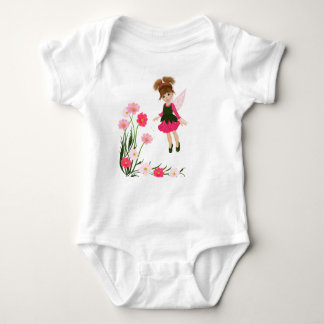 PetitRose "wenig Blumen-Fee", Baby Strampler