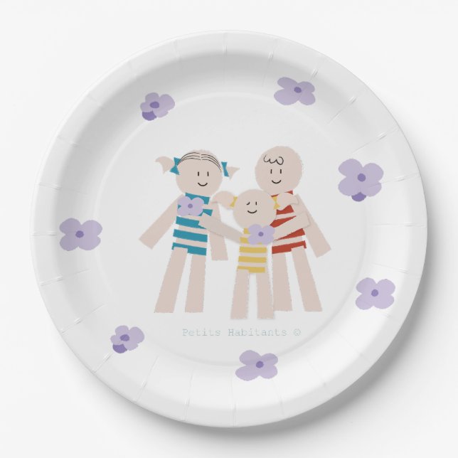  Petits Habitants - Canciones para Soñar Pappteller (Vorderseite)