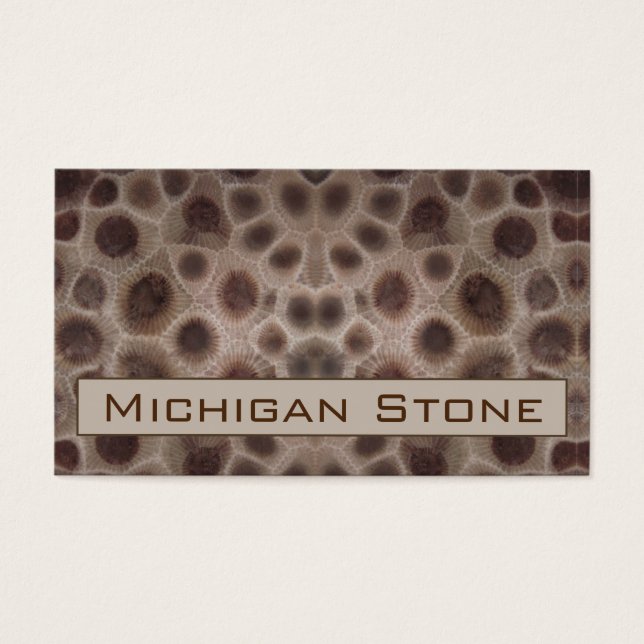 Petoskey Stone (Vorderseite)