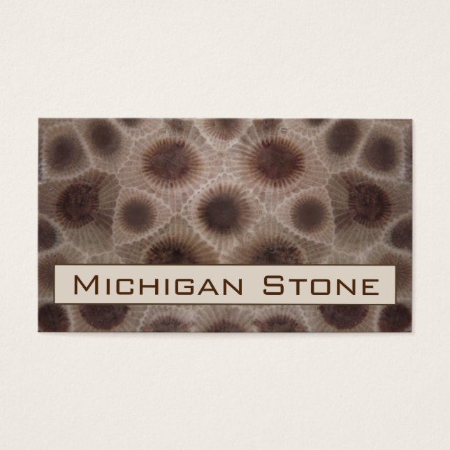 Petoskey Stone (Vorderseite)