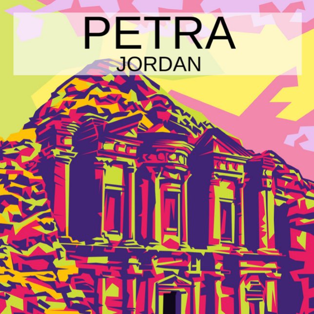 Petra-Denkmal in Jordanien Postkarte (Von Creator hochgeladen)