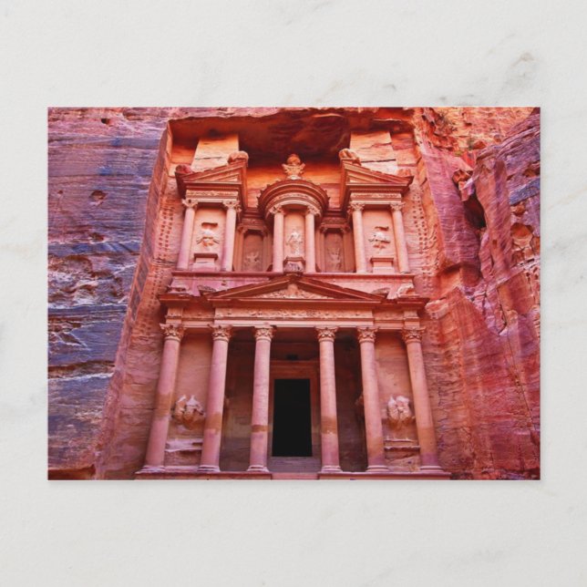 Petra, Jordanien Postkarte (Vorderseite)