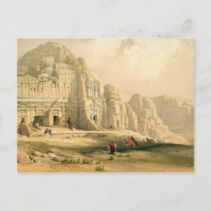 Petra, März 8. 1839, Platte 96 aus Band III Postkarte