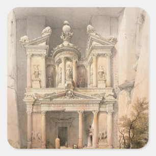 Petra Quadratischer Aufkleber