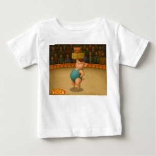 Petra Schwein Balancierakt Baby T-shirt