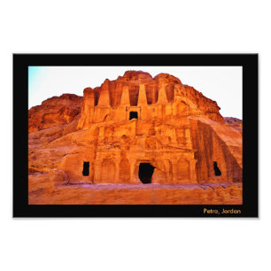 Petra Tombs Fotodruck