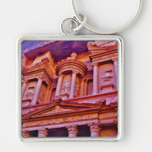 Petra Treasury Gebäude Schlüsselanhänger