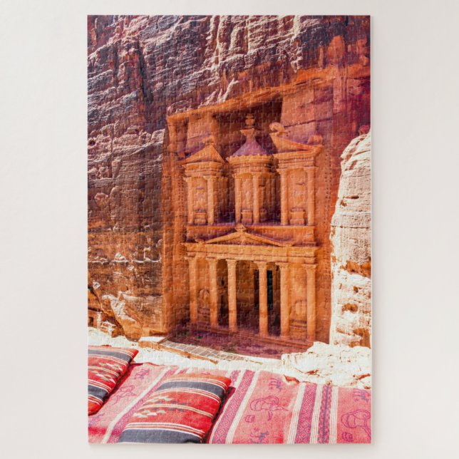 Petra Treasury Jigsaw Puzzle (Vertikal)