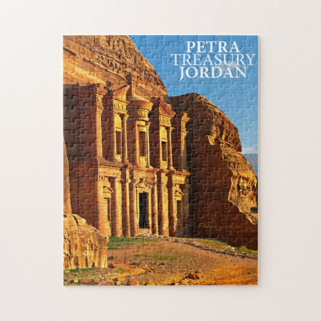 Petra Treasury Jigsaw Puzzle (Vertikal)