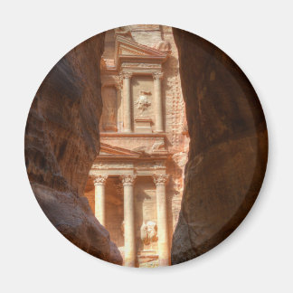 Petra Treasury offen Magnet