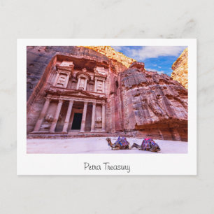 Petra Treasury Postkarte