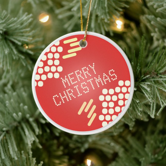 Petri Dish Agar Plate Microbe Microbiology Teacher Keramik Ornament (Baum)