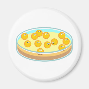 Petri Dish MRSA Magnet