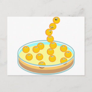 Petri Dish Tower Postkarte
