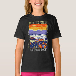 Petrified Forest Nationalpark Vintage abgenutzt T-Shirt