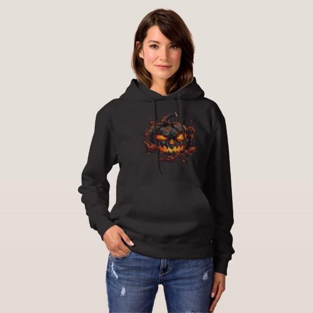 Petrifying Pumpkin Hoodie (Vorne ganz)