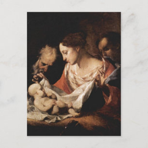 Petrini, Giuseppe Antonio Heilige Familie 1700-175 Postkarte