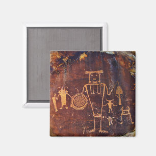 Petroglyph Dinosaur Nationaldenkmal Magnet