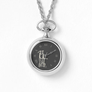 Petroglyph Eggja stone KISSING COUPLE Viking Mytho Armbanduhr