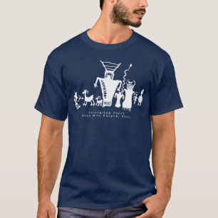 Petroglyph Panel Nine Mile Canyon, Utah T - Shirt