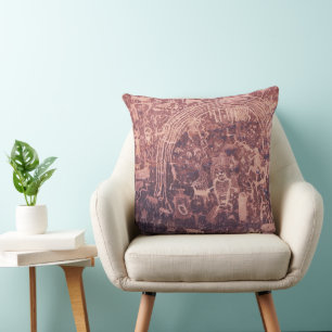 Petroglyph Panel Rochester Creek, Utah Kissen