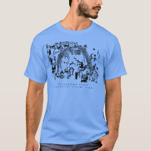 Petroglyph Panel - Rochester Creek, Utah T - Shirt