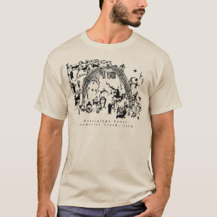 Petroglyph Panel - Rochester Creek, Utah T - Shirt