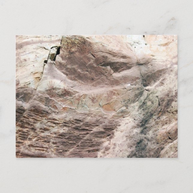 Petroglyphen Postkarte (Vorderseite)