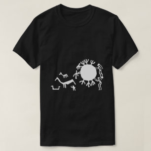 Petroglyphen Rock Carvins in Tanum T - Shirt