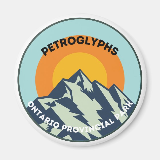Petroglyphs Ontario Provincial Park Magnet (Vorne)
