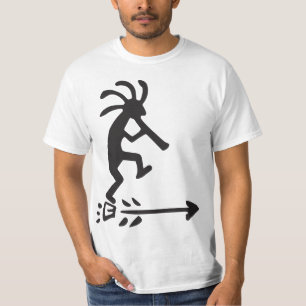 Petroglyphs-Silhouette Kokopelli T - Shirt