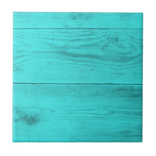 Petrol-Holzstruktur Fliese