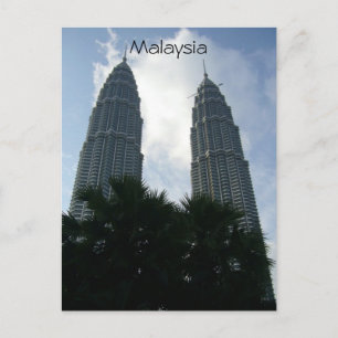 Petronas malaysia postkarte