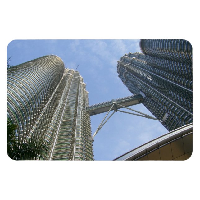 Petronas Türme hoch Magnet (Horizontal)