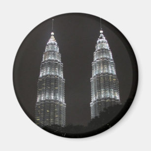 Petronas Türme Nächte Magnet