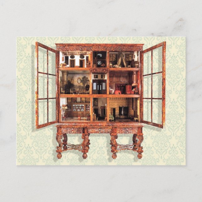 Petronella Oortmans Puppenhaus Postkarte (Vorderseite)