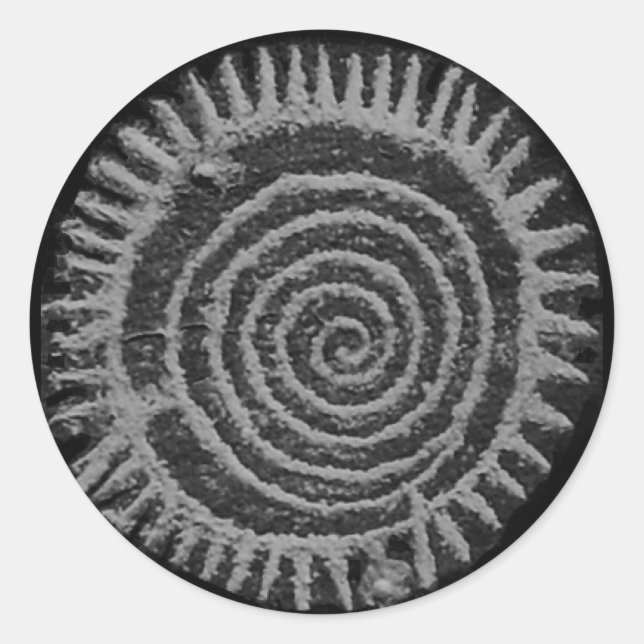 PetroSticker Runder Aufkleber (Vorderseite)