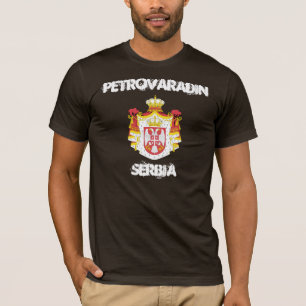 Petrovaradin, Serbien mit Wappen T-Shirt