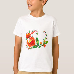 Petrykivka Ukrainische Kunst T-Shirt
