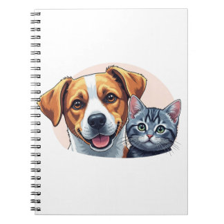 Pets and dog notizblock