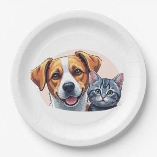 pets pappteller