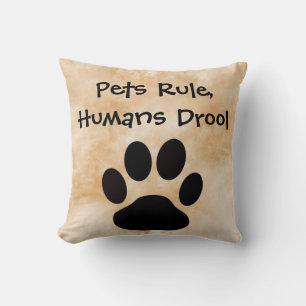 Pets Rule Pillow Kissen
