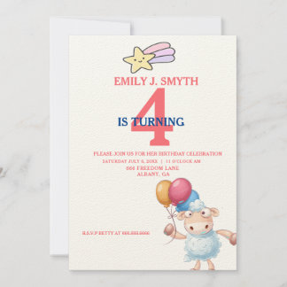 Petting Zoo Einladungen zum Geburtstag - tierische